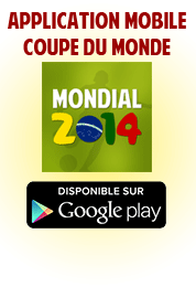 Application mobile Coupe du Monde