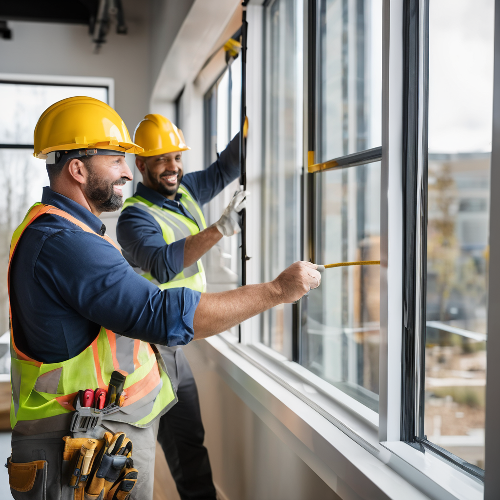 Expert window companies near me professionals working together on window replacement project